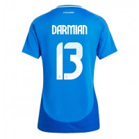 Italien Matteo Darmian #13 Hemmatröja Dam EM 2024 Kortärmad